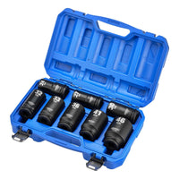 Draper HI-TORQ Metric Deep Impact Socket Set, 3/4" Sq. Dr. (8 Piece)