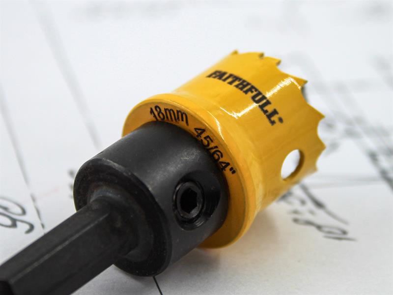 Faithfull Mini Holesaw 18mm Faithfull - Town Tools