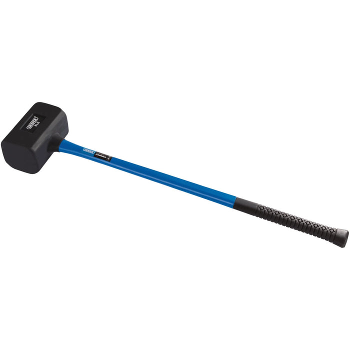 Draper Rubber Dead Blow Hammer with Fibreglass Shaft, 1.8-900/4lb