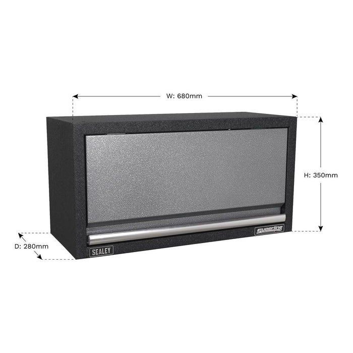 Sealey Modular Wall Cabinet 680mm APMS53 Sealey - Town Tools 