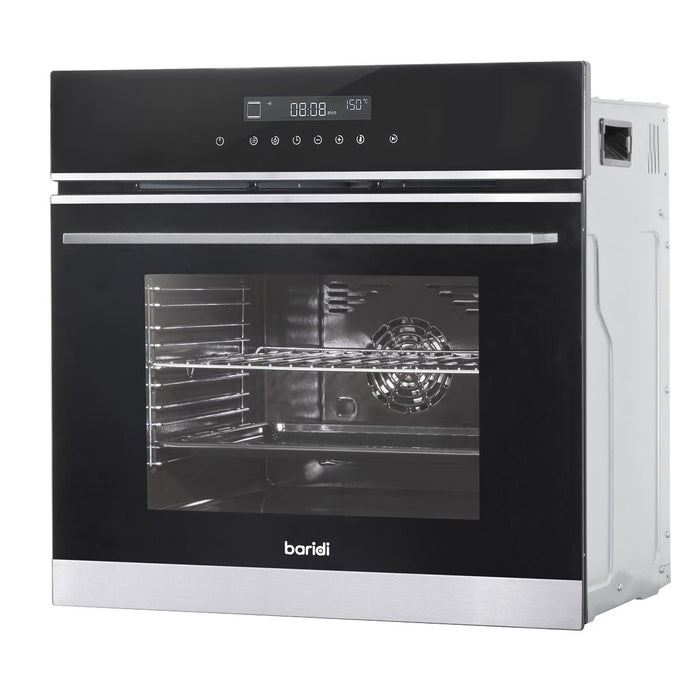 Baridi Integrated Fan-Assisted Electric Oven 60cm 72L Capacity