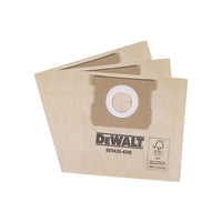 Dewalt Vacuum DXVA25-4240 Dust Bag (Pack 3)