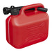 Sealey Fuel Can 5L Red JC5R Sealey - Town Tools 