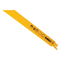 Dewalt Power Tools Bi-Metal Reciprocating Blade for Metal 203mm x 14 TPI (Pack 5)