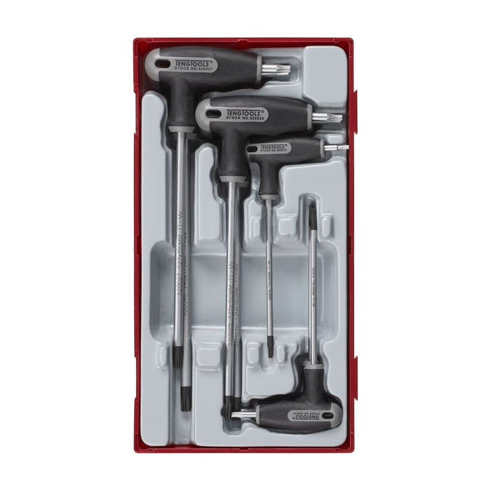 Teng Tools T-Handle TX/TPX Key Set TT1 7 Pieces Teng Tools - Town Tools 