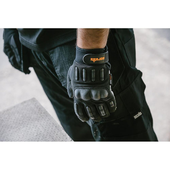 Scruffs Trade Shock Impact Gloves Black L / 9 Scruffs - Town Tools 