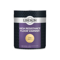 Liberon High Resistance Floor Varnish Clear Matt 2.5 litre