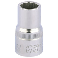 Draper Elora Bi-Hexagon Socket, 1/2" Sq. Dr., 13mm 24583