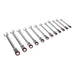 Sealey Flexi-Head Ratchet Combination Spanner Set 12pc Metric Platinum Series Sealey - Town Tools 