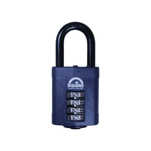 Squire CP50/1.5 Combination Padlock 4-Wheel 50mm Long Shackle 38mm Squire - Town Tools