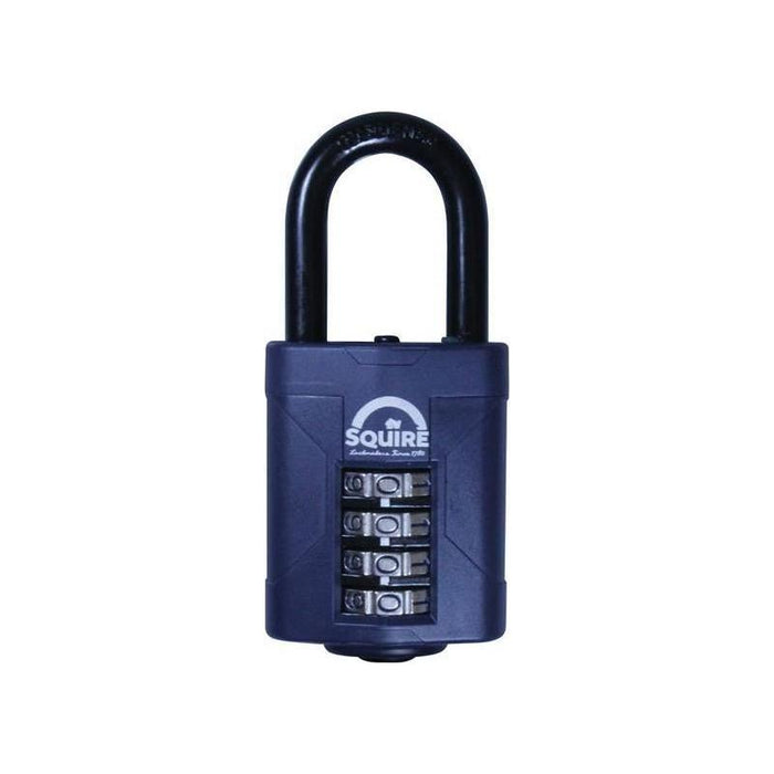 Squire CP50/1.5 Combination Padlock 4-Wheel 50mm Long Shackle 38mm Squire - Town Tools