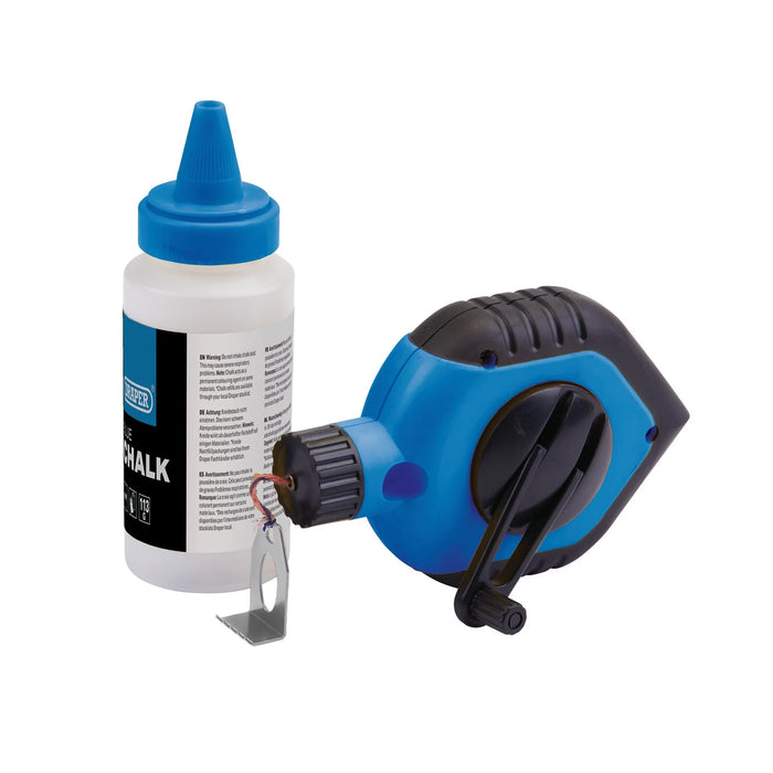 Draper Chalk Line Set, 30m, 115g (2 Piece) - CL30A