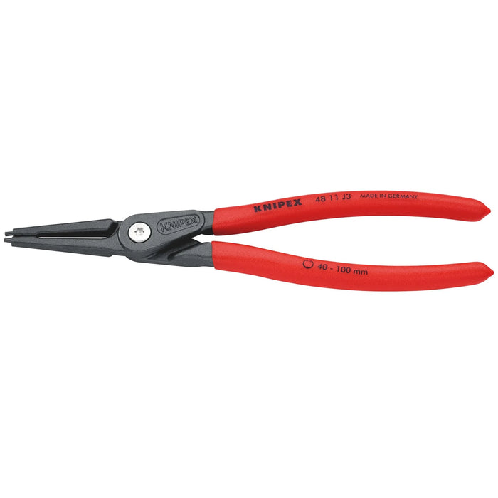 KNIPEX 48 11 J3 SB Precision Circlip Pliers For Internal Circlips