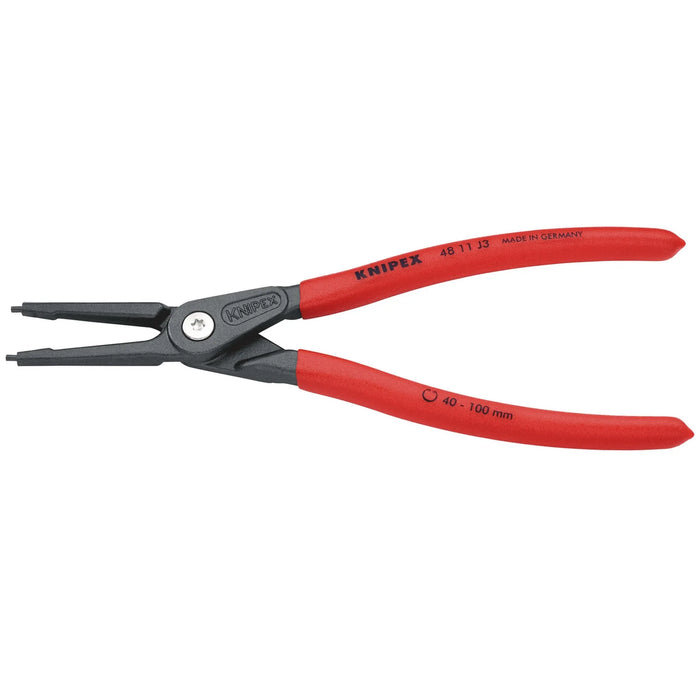 KNIPEX 48 11 J3 SB Precision Circlip Pliers For Internal Circlips