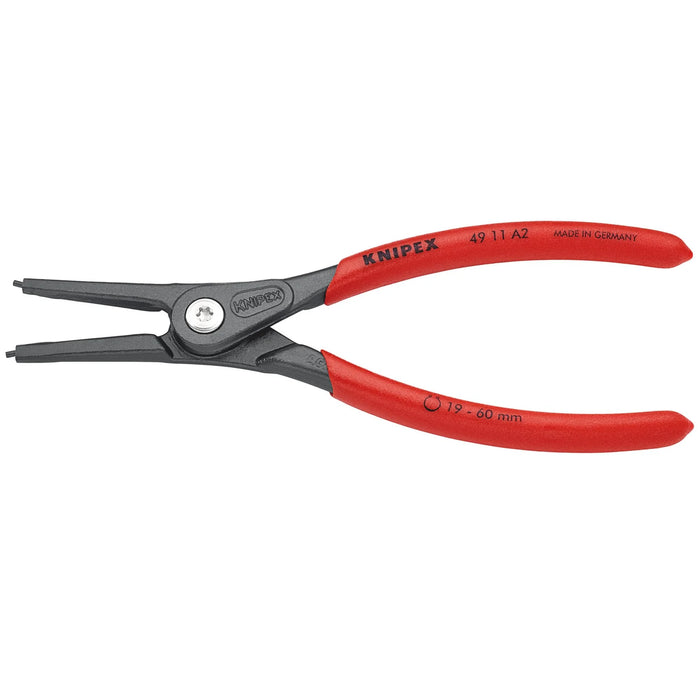 KNIPEX 49 11 A2 SB Precision Circlip Pliers For External