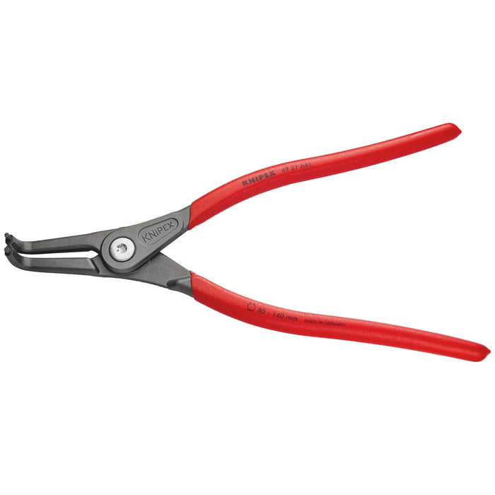KNIPEX 49 21 A41 90° External Straight Tip Circlip Pliers, 305mm - 49 21 A41 SB