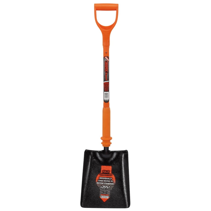 Draper Expert Fully Insulated Contractors Square Mouth Shovel - INS/SMS