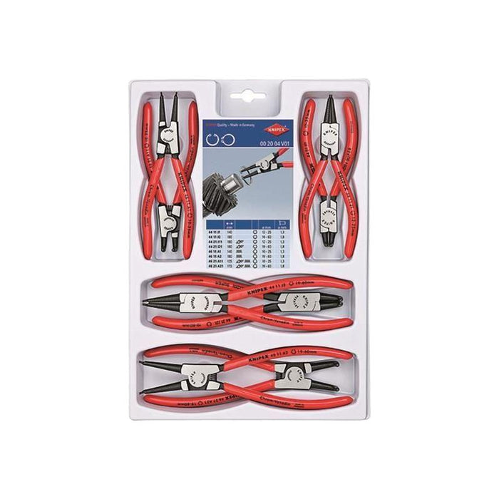 Knipex Circlip Plier Set, 8 Piece Knipex - Town Tools