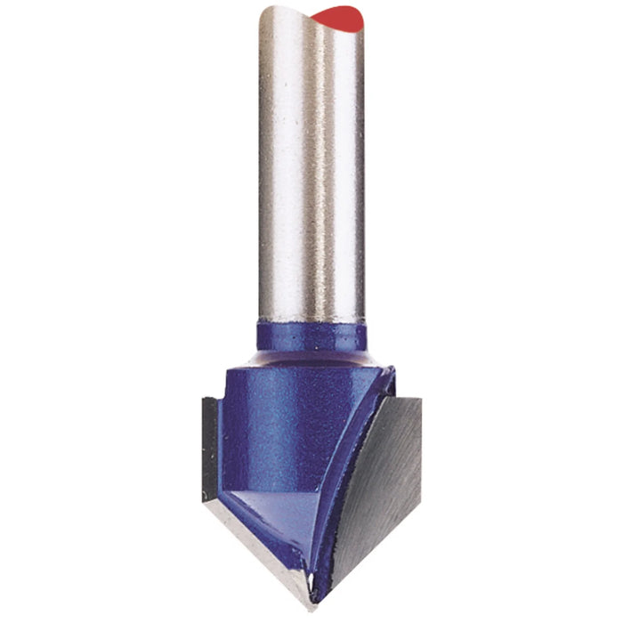 Draper TCT Router Bit, 1/4" Groove, 12.7mm x 90° - RB7
