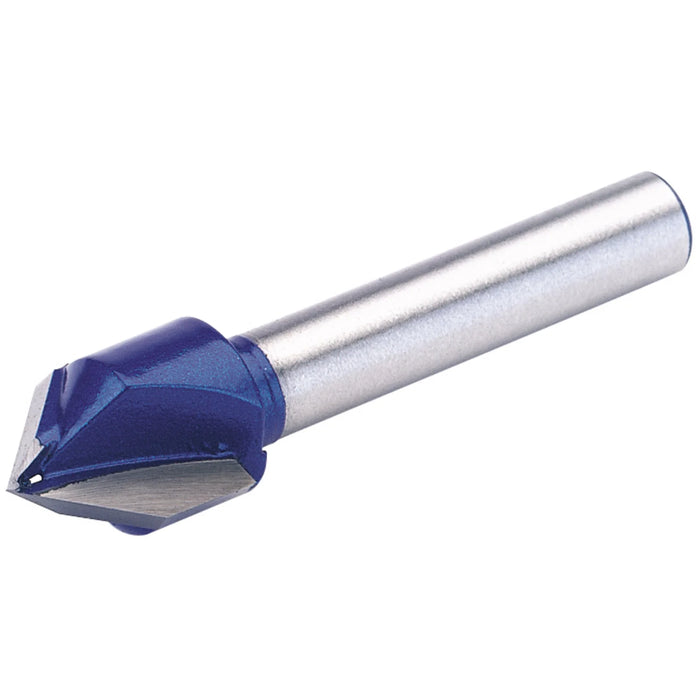 Draper TCT Router Bit, 1/4" Groove, 12.7mm x 90° - RB7