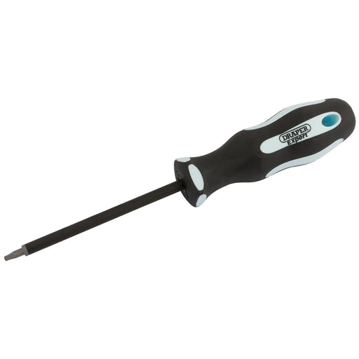 Draper Expert Square Recess Soft Grip Security Screwdriver, S1 x 100mm - 995SQ