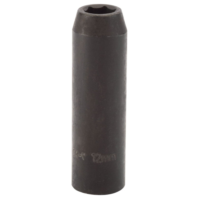 Draper Deep Impact Socket, 1/2" Sq. Dr., 12mm 12739 Draper - Town Tools 