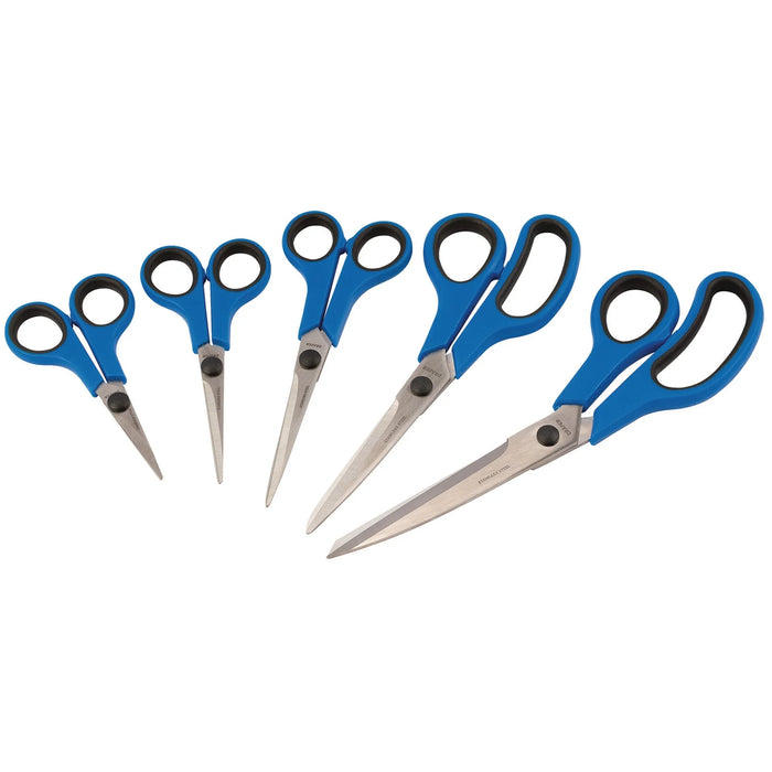 Draper Soft Grip Household Scissor Set (5 Piece) - SS5