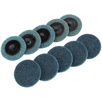 Draper Polycarbide Abrasive Pads, , Fine (Pack of 10) 50-75mm