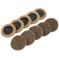 Draper Polycarbide Abrasive Pads, , Coarse (Pack of 10) 50-75mm
