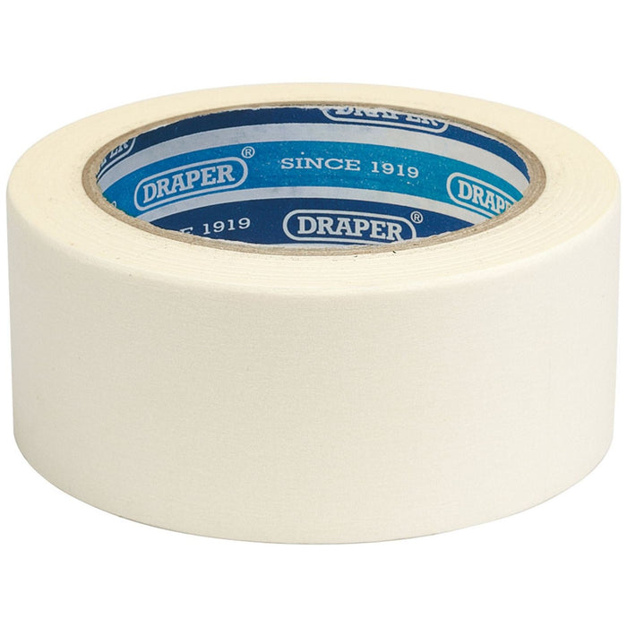 Draper Masking Tape Roll, 50m x 50mm 63480