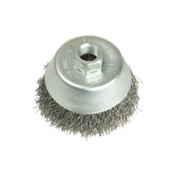 Lessmann Cup Brush 125mm M14, 0.35 Steel Wire