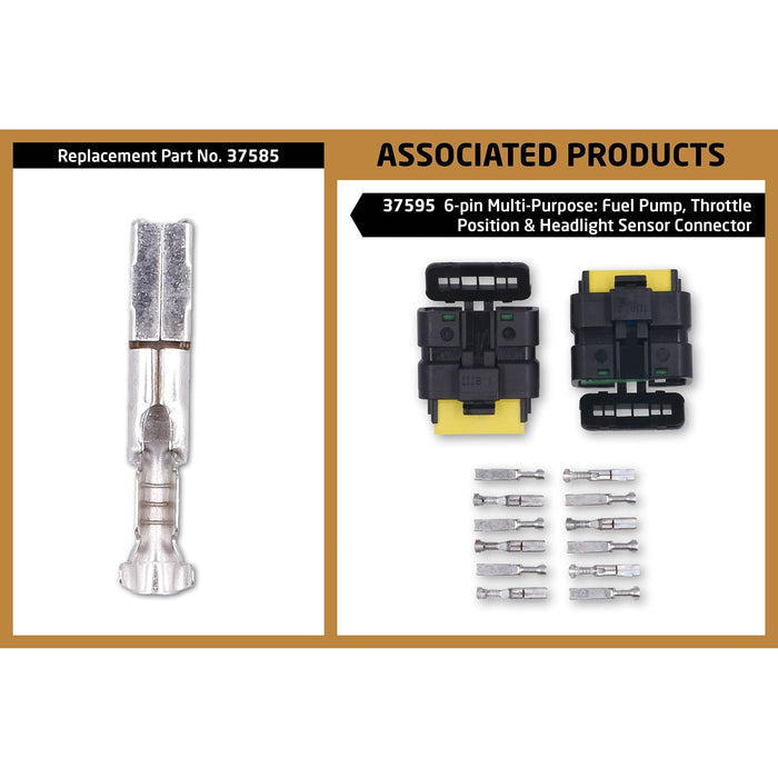 Tool Connection for Peugeot Electrical Multipurpose 6 Pin Connector 14pc 37595 Tool Connection - Town Tools 