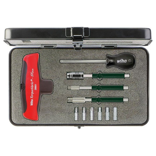 Wiha TorqueVario®-S T Screwdriver Set, 11 Piece Wiha - Town Tools