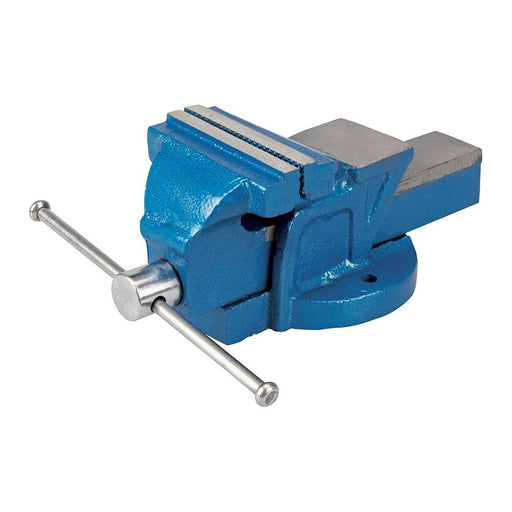 Silverline Workshop Vice 100mm (4") Jaw Capacity 100mm / 4.5kg Silverline - Town Tools 