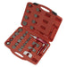 Sealey Air Operated Brake Piston Wind-Back Tool Kit 29pc VS0286 Sealey - Town Tools 