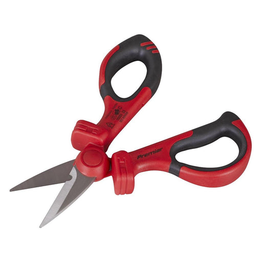 Sealey Premier Premier Insulated Scissors - VDE Approved AK8526 Sealey Premier - Town Tools 