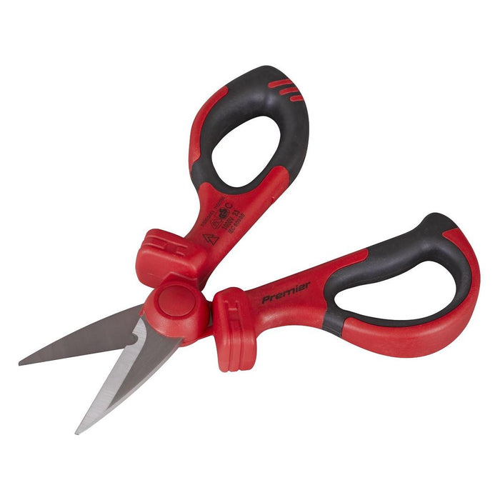 Sealey Premier Premier Insulated Scissors - VDE Approved AK8526 Sealey Premier - Town Tools 