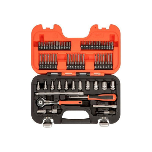 Bahco SW65 1/4in Drive Swivel Socket Set, 65 Piece Bahco - Town Tools