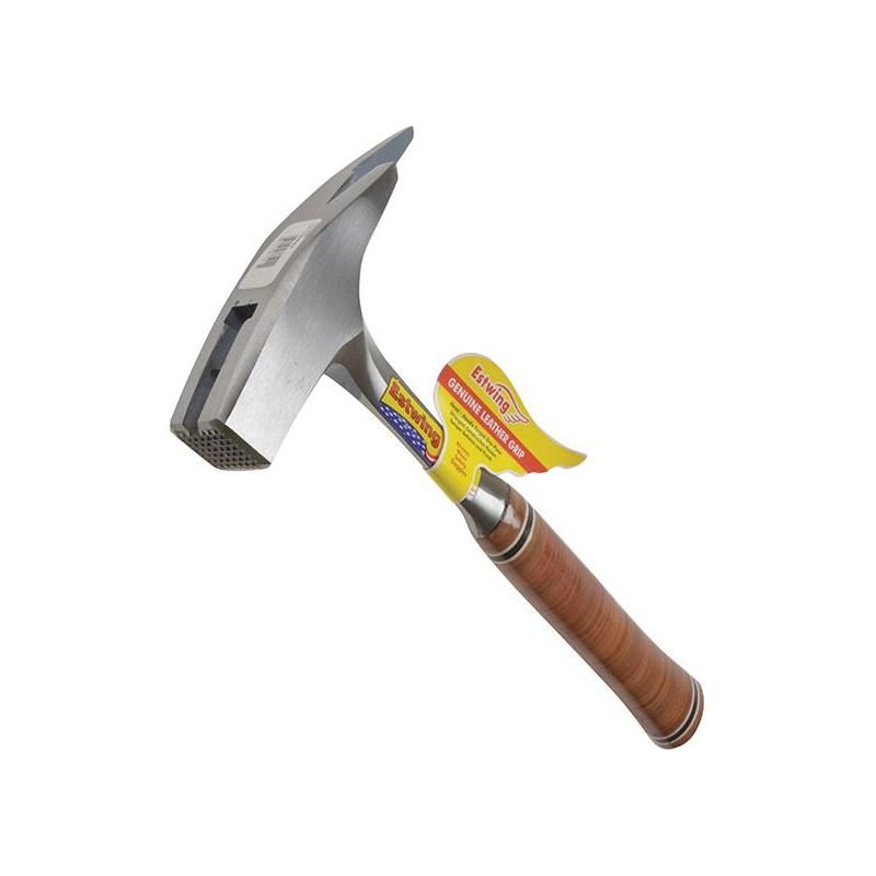 Estwing E239MM Roofer's Pick Hammer Leather Grip - Milled Face Estwing - Town Tools