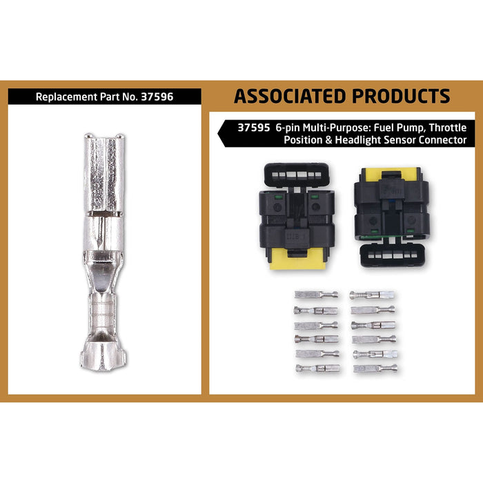 Tool Connection for Peugeot Electrical Multipurpose 6 Pin Connector 14pc 37595 Tool Connection - Town Tools 