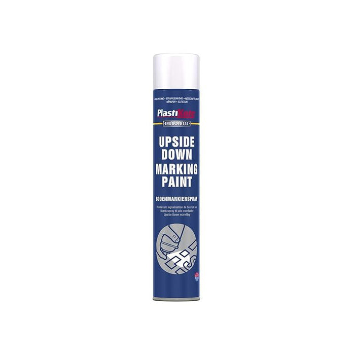Plastikote Upside Down Marking Paint White 750ml PlastiKote - Town Tools