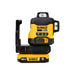 Dewalt Power Tools DCLE34031D1 3 x 360° Multi Line Laser 18V 1 x 2.0Ah Li-ion DeWALT Power Tools - Town Tools