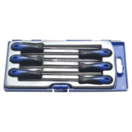 Faithfull Precision Needle Rasp Set 6 Piece Faithfull - Town Tools
