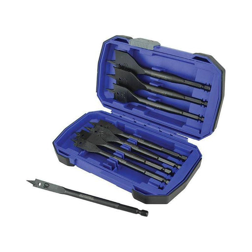 Faithfull Impact Rated Flat Bit Set, 8 Piece Faithfull - Town Tools