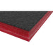 Sealey Easy Peel Shadow Foamï Red/Black 1200 x 550 x 50mm SF50R Sealey - Town Tools 