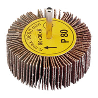Draper Abrasive Flap Wheel, 80 x 30mm, 80 Grit - PTAFW80