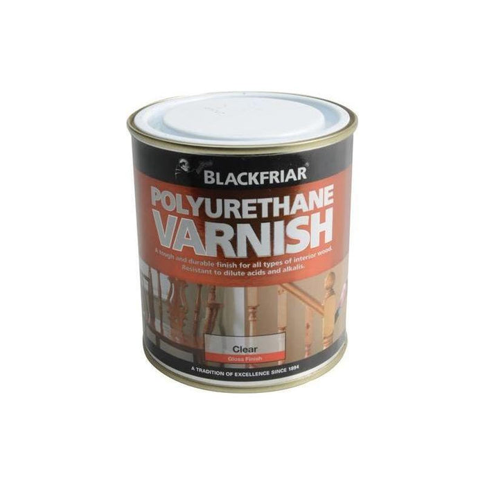 Blackfriar Polyurethane Varnish P99 Clear Gloss 500ml Blackfriar - Town Tools