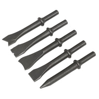 Sealey Air Hammer Chisel Set 120mm 5pc SA12C