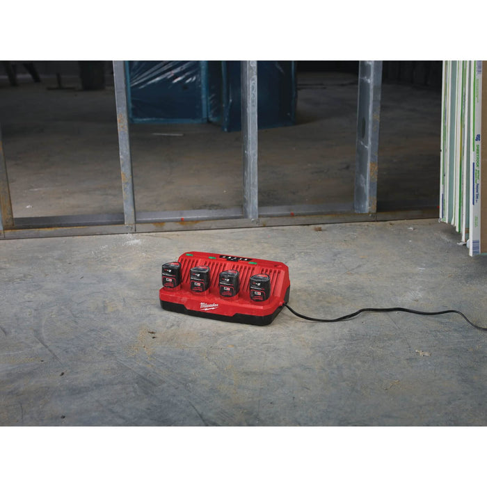 Milwaukee M12C4 M12 4 Bay Multi Charger Milwaukee - Town Tools