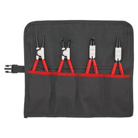 KNIPEX 00 19 56 Circlip Pliers Set, 4 Piece - 00 19 56